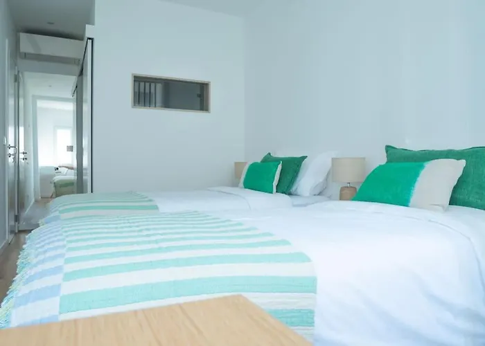 New Estrela Da Praceta W/ 3 & Oceanview Apartament